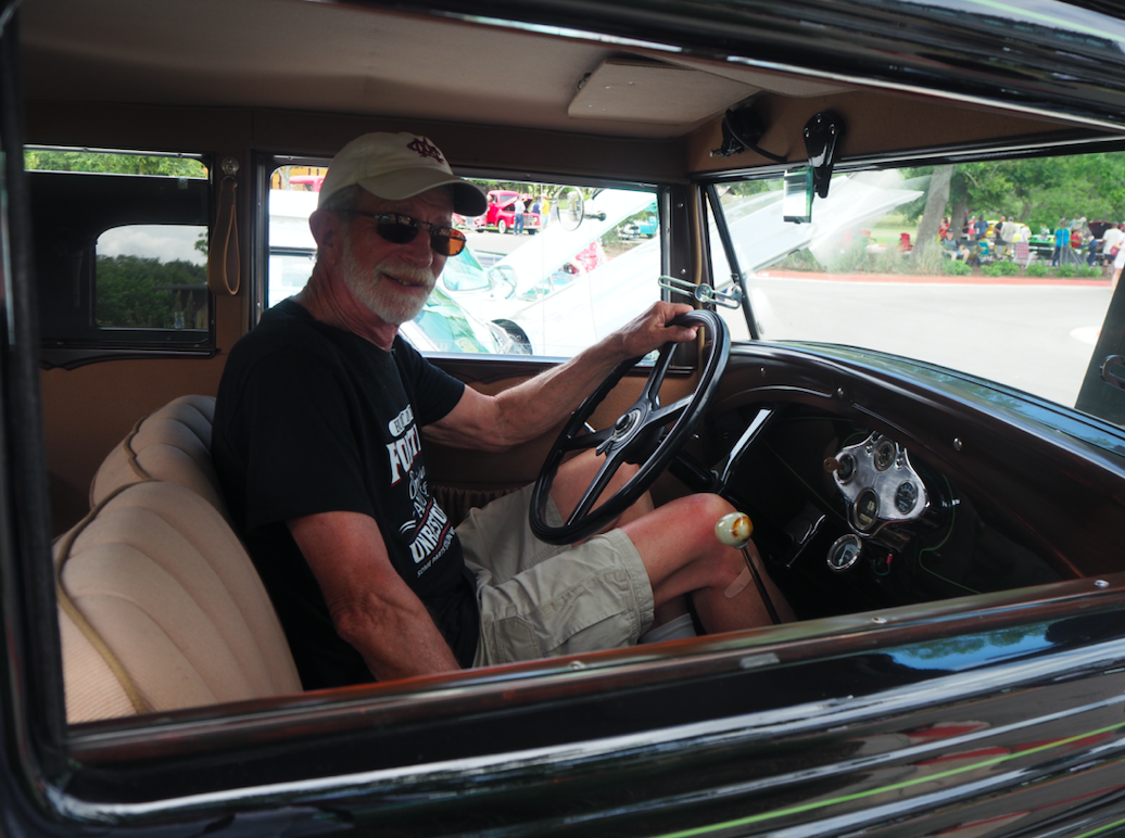 Phillips and his wife rode his Ford Model A Victoria to Big Bend two years ago. “It has a 260 V8 engine with four on the floor, but what it does not have is air conditioning,” Phillips said.