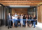 The Dripping Springs Chamber of Commerce recently celebrated a ribbon cutting for The Rackhouse event space at Desert Door Distillery. PHOTO BY STEFFANY DUKE