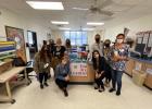 Dripping Springs Elite members deliver ‘Essentials for Essentials’ to Dripping Springs Elementary during Teacher Appreciation Week. SUBMITTED PHOTOS